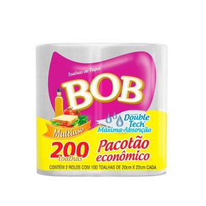 2 rollos de Papel cocina con 100 toallas cada uno