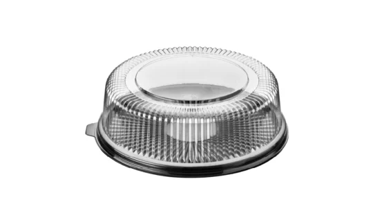 Base 22.0 cm Altura 12 Domo Circular resq® Negro – CJ x 50 un
