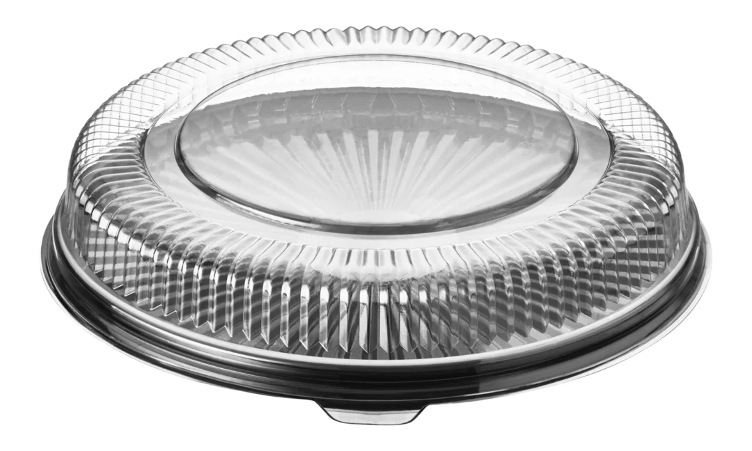 Base 25.5 cm Altura 5 Domo Circular resq® Negro – CJ x 50 un