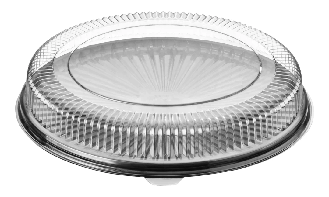 Base Circ. 28cm Honda Negra c/Domo 5cm Crtal. CJx50Un