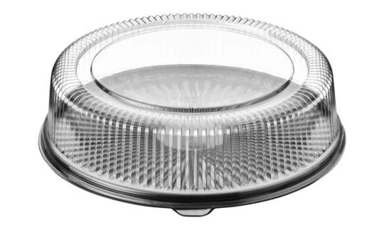 Base 28.0 cm Altura 12 Domo Circular resq® Negro – CJ x 50 un