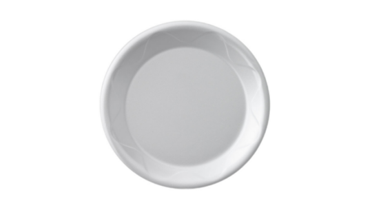 Plato Wave 23.0 cm Blanco – Pq x 20 un / BL x 480 un