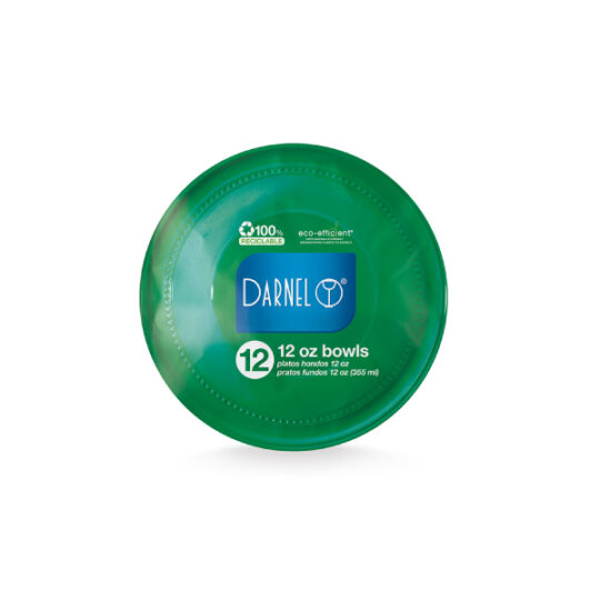 Plato Plástico Color 15.5 cm Verde Vivo – Pq x 12 un / CJ x 480 un