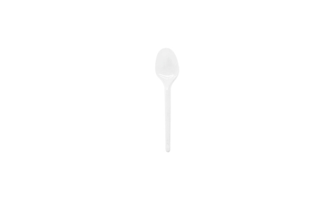 Cucharita 11cms TAMI Blanca x 8000Un - Imagen 2