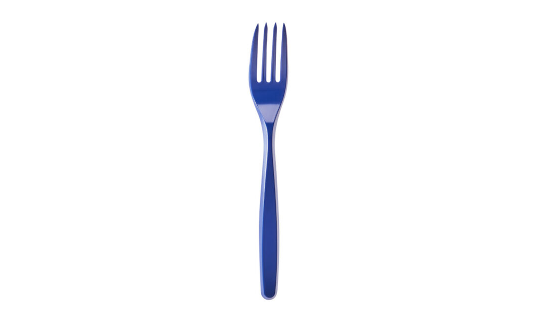 Tenedor Color Clean Touch® Azul Vivo – 240 un