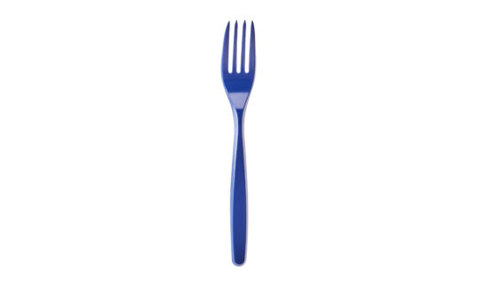 Tenedor Color Clean Touch® Azul Vivo – 240 un