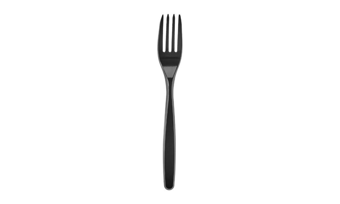 Tenedor Color Clean Touch® Negro – 240 un