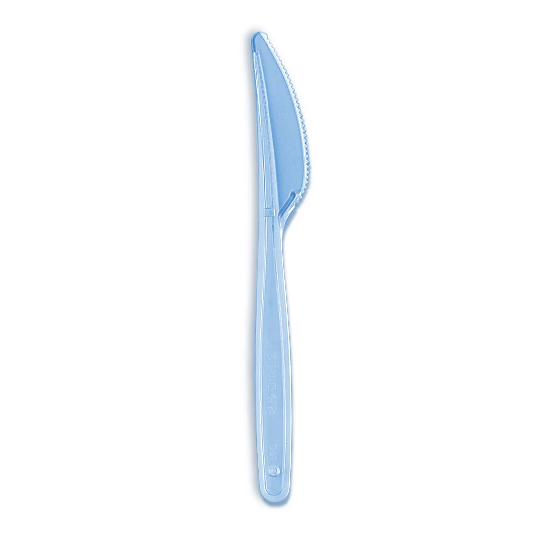 Cuchillo Cristal Azul x20un