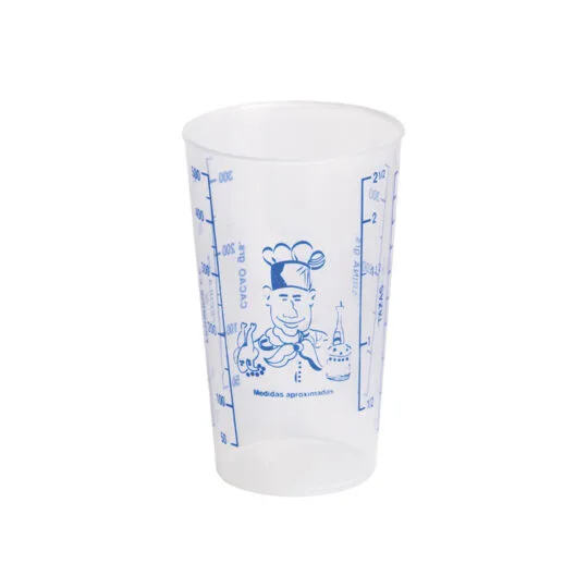 VASO FLEXIBLE CON MEDIDAS