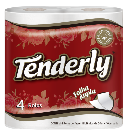 Papel Higienico Tenderly hoja doble 10x30m