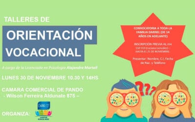 TALLERES DE TEST VOCACIONAL PARA FUNCIONARIOS DE DARNEL Y SUS FAMILIARES.