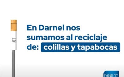 DARNEL SE SUMA AL RECICLAJE DE COLILLAS Y TAPABOCAS