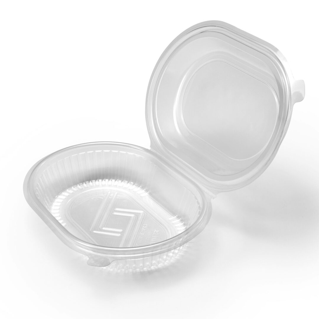 Bandeja con bisagra Ovalada 1650ml – 50 Unidades