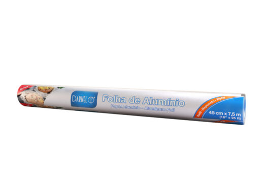 Rollo Papel Aluminio 45cm x 7.5m – 25 Unidades