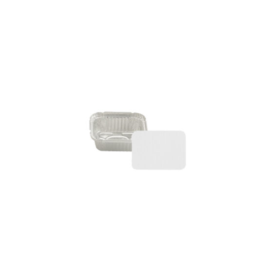 Molde Aluminio DMS 4.5 oz Con Tapa Cartón Aluminizado