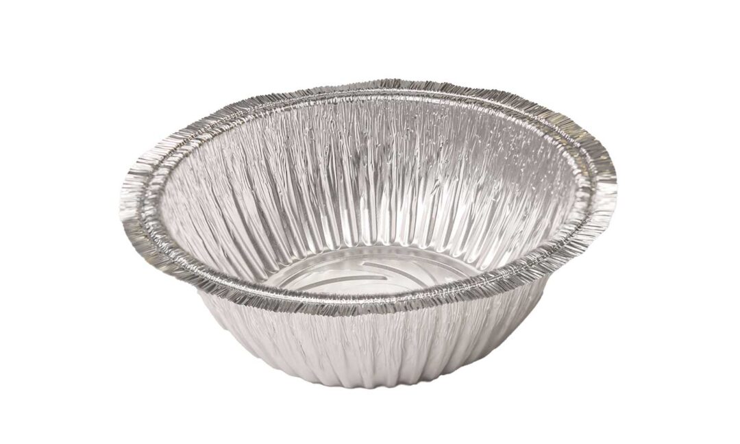 Molde de Aluminio Redondo – 40 oz con Tapa de Aluminio