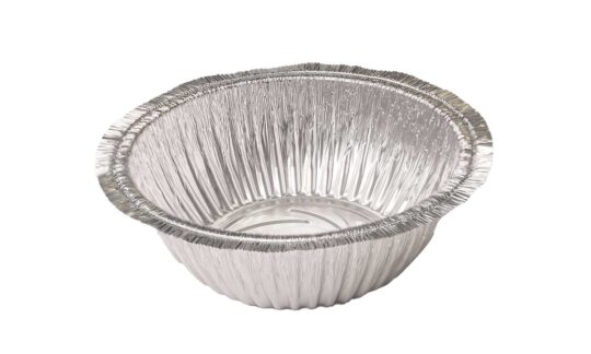 Molde de Aluminio Redondo – 40 oz con Tapa de Aluminio