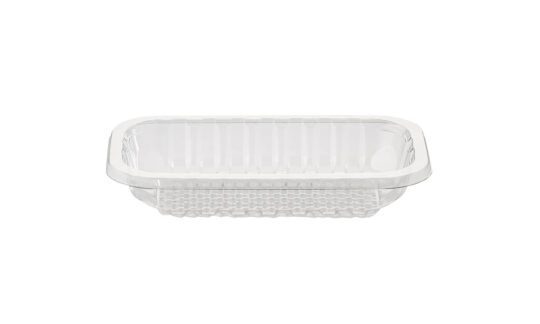 Bandeja Termosellable Cristal 21.2 x 12.0cm (Retiene 21g de líquido)