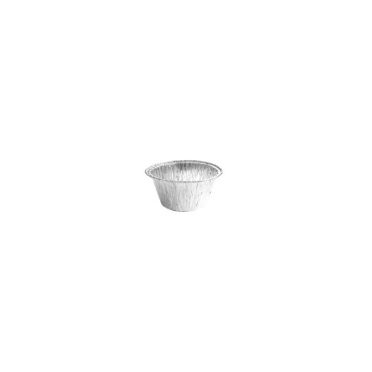 Molde de Aluminio Redondo 4 Oz – 500 Unidades