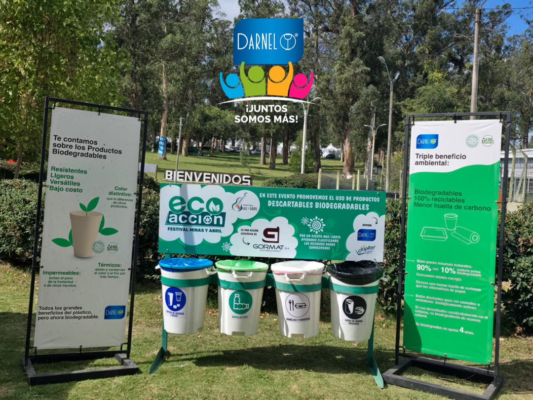Darnel reafirma su compromiso con la sostenibilidad en el Festival Minas y Abril junto a Gormat y el Gobierno de Lavalleja