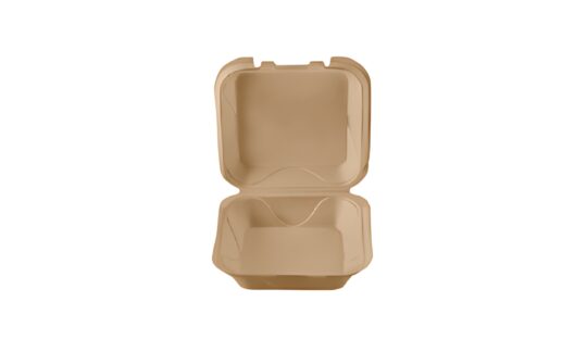 Portacomidas P-1 BIO (21 cm x 19.5 cm) – 200 unidades