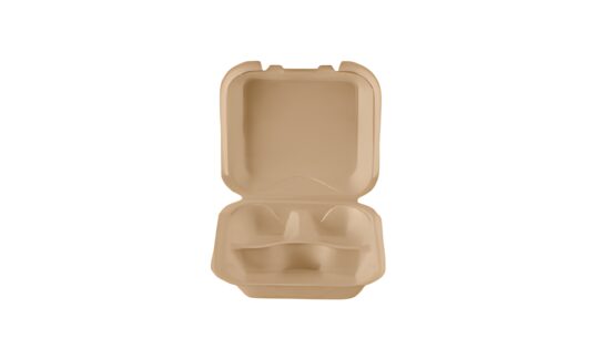 Portacomidas P-3 BIO (21 cm x 19.5 cm) – 200 unidades