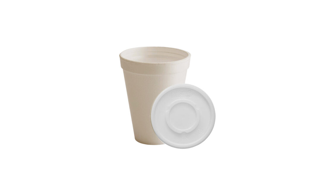 Vaso Térmico Biodegradable 10 oz con Tapa Rígida – CJ x 500 unidades