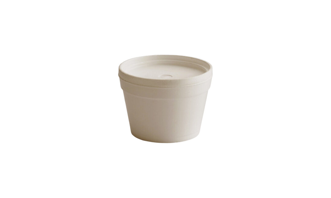 Contenedor Térmico BIO 8 oz con Tapa EPS BIO – 500 unidades