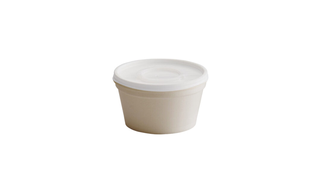 Contenedor Térmico BIO 6 oz con Tapa Rígida – 1000 unidades