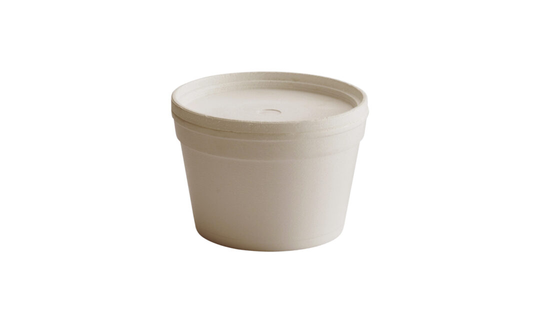 Contenedor Térmico BIO 16 oz con Tapa EPS BIO – 500 unidades
