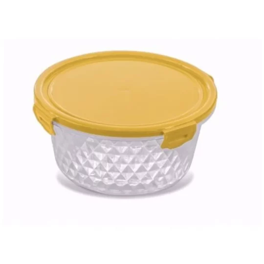 Contenedor Cristal Redondo 1L – 12 Unidades