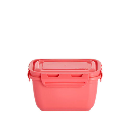CONTENEDOR RECTANGULAR FLIPLOCK ALTO 550ML – 24 UNIDADES
