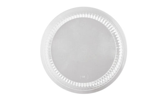 Tapa Cristal 45 oz Para Molde de Aluminio Redondo
