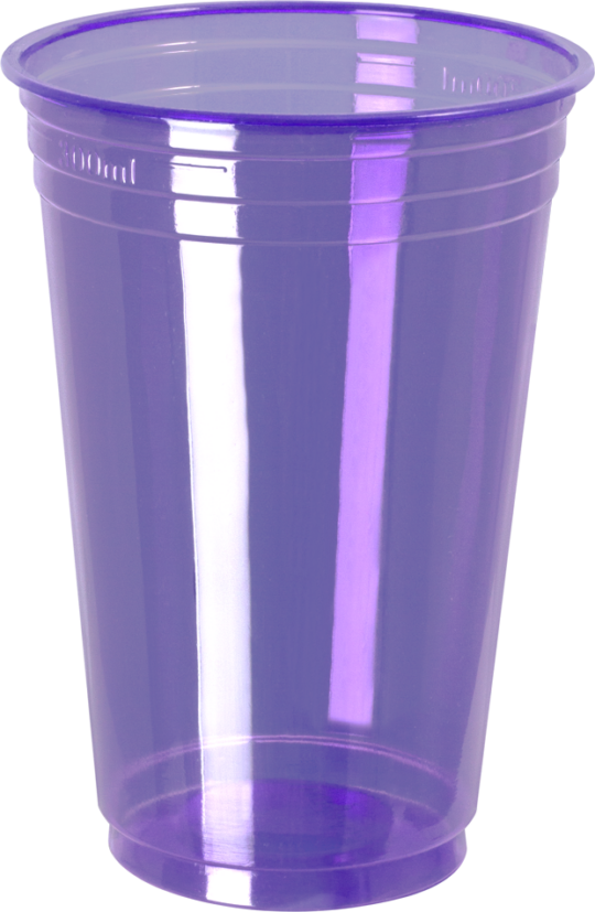 Vaso Neón Violeta 330ml – 500 Unidades