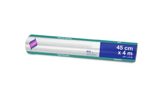 Papel Aluminio Tami 45 cm x 4m – 25 Unidades
