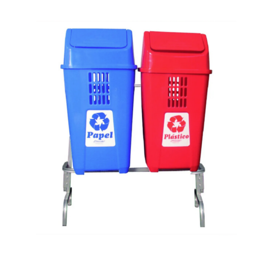 Soporte para 2 Basureros