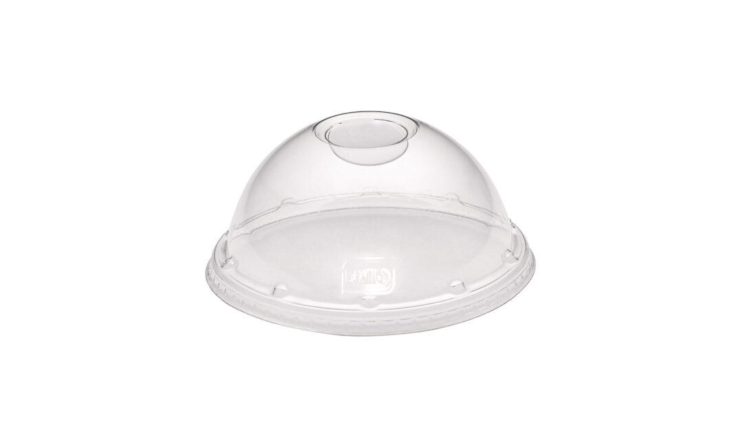 Domo Cristal Perforado para Vaso resq® 9, 10, 12, 16 y 20 oz – Pq x 50 un / CJ x 1000 un