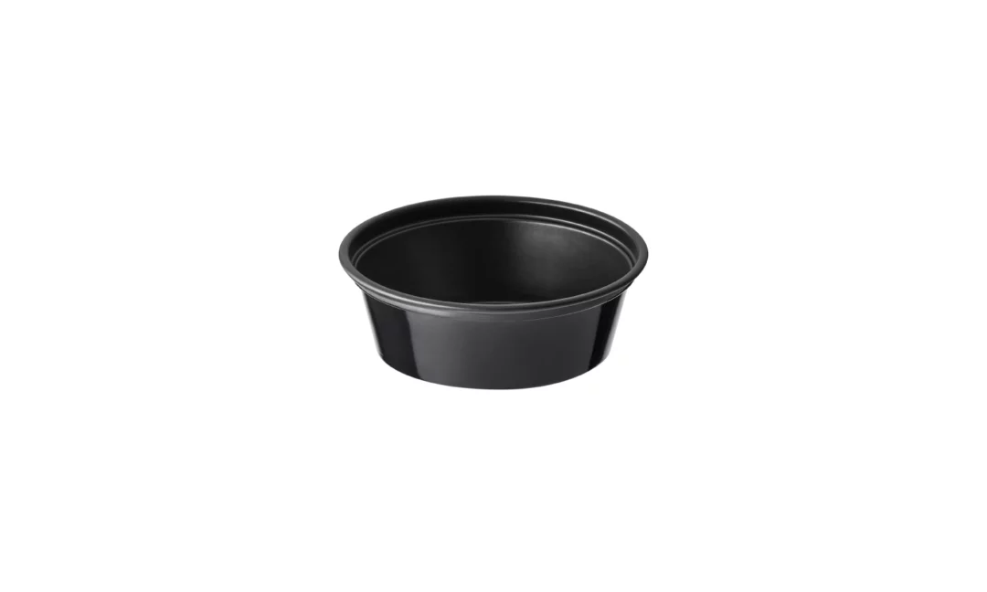 Copa Soufflé 1.5 oz Panda Negro – 2500 un