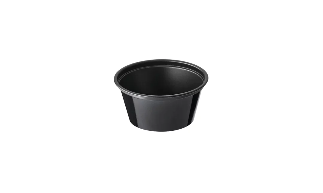 Copa Soufflé 2 oz Negro – 2500 un