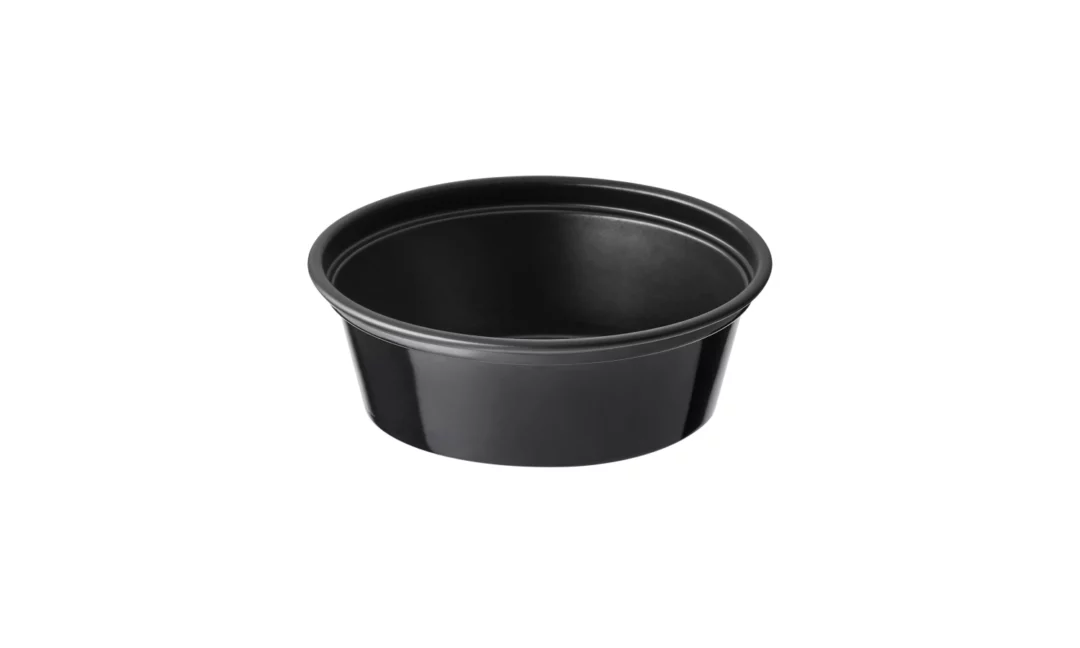 Copa Soufflé 3 oz Negro – 2500 un