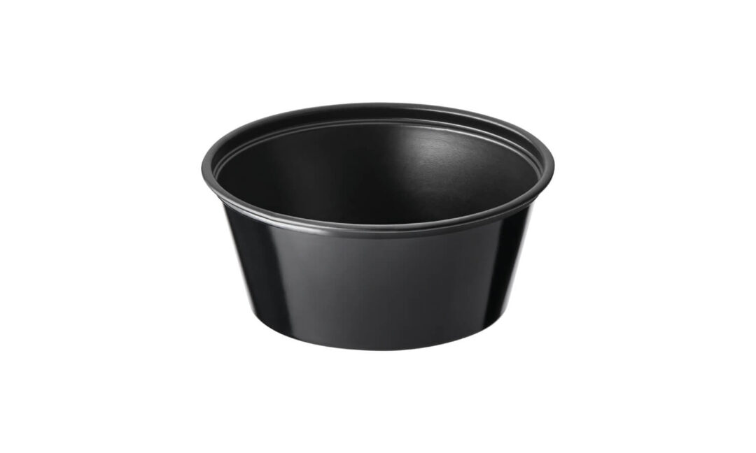 Copa Soufflé 4 oz Negro – 2500 un