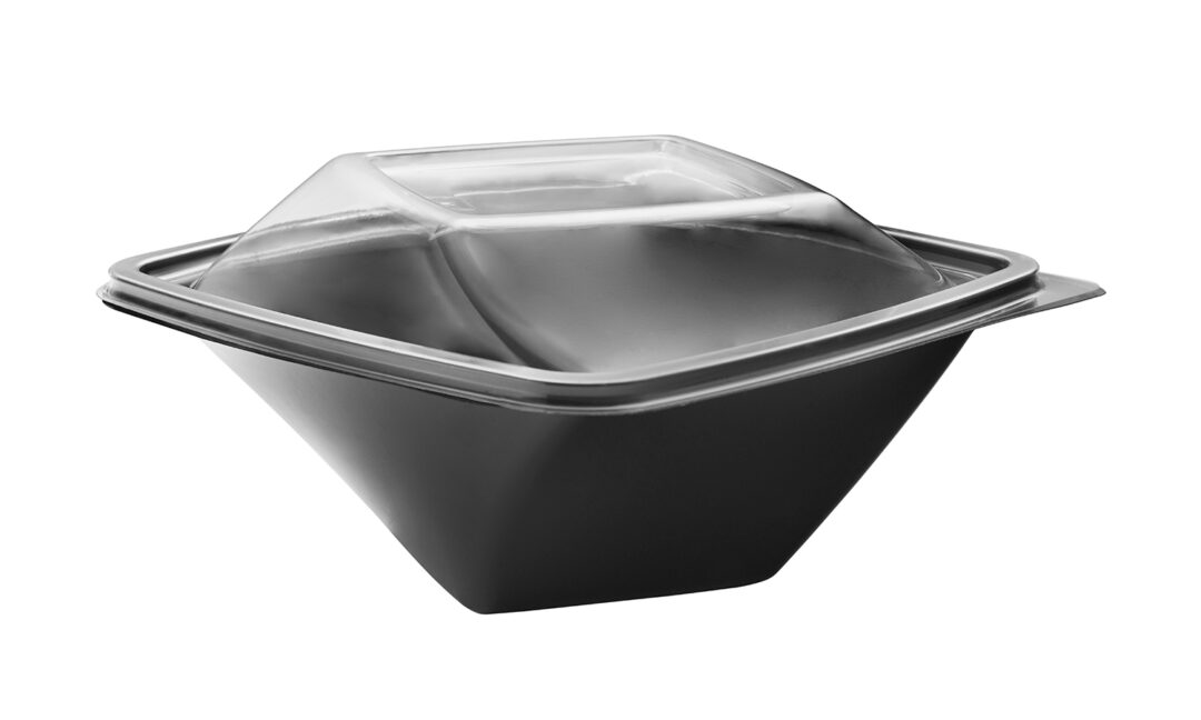 Contenedor Twist resq® 32 oz Negro con Tapa Alta – CJ x 100 un
