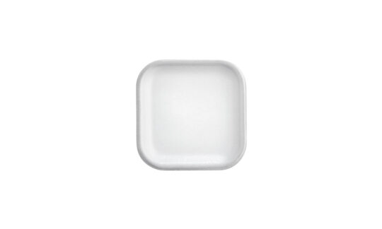Bandeja Cuadrada Blanca15.cmx15.4cm – BLx400Un